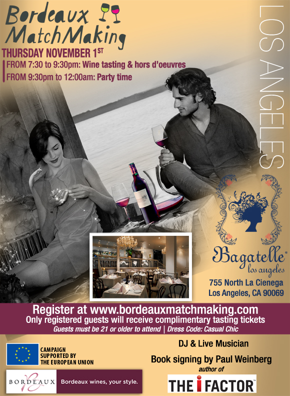 Bordeaux Matchmaking  – Book Signing